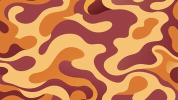 Seamless Abstract Pattern with Fluid Wavy Shapes for Modern and Design Projects vector