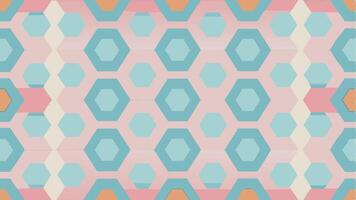 Seamless Interlocking Pattern Design in Modern Style for Background or Fabric vector