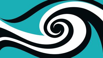 Wave Inspired Geometric Pattern with Curvy Lines for Modern Abstract Design vector
