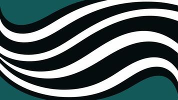 Wave Inspired Geometric Pattern with Curvy Lines for Modern Abstract vector