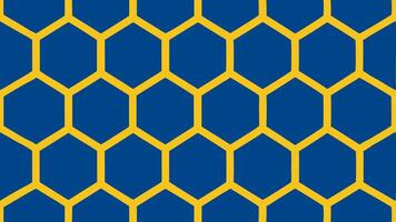 Geometric Honeycomb Pattern Design with Modern Abstract Texture for Creative Projects vector