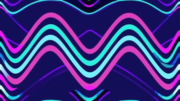Futuristic Waveform Pattern with Neon Colored Design an Abstract and Dynamic Visual Experience vector