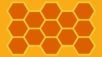 Geometric Honeycomb Pattern Design with Modern Abstract Creative Digital Projects vector