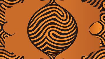 Hand Line Pattern Resembling a Finger for Creative Inspiration vector