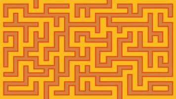 Maze Like Seamless Pattern Design with Interconnecting Lines Geometric vector