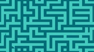 Maze Like Seamless Pattern Design with Interconnecting Lines Geometric Style vector