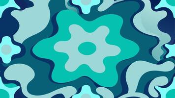 Seamless Pattern Design Geometric Shapes and Colorful Decorative Elements vector