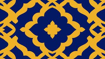Moroccan Style Tile Pattern with Seamless Repeating Design for Home and Interior vector