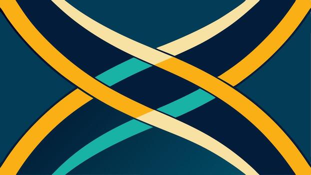 Modern Minimalistic Pattern with Curved Abstract Contemporary Backgrounds vector