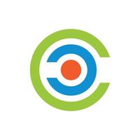 Letter C Target Logo Template Illustration Design. EPS 10. vector