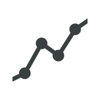 Chart Statistic Icon Logo Template Illustration Design. EPS 10. vector