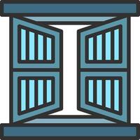 Window icon illustration vector