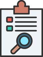 Searching for a product or service icon vector
