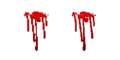 Vibrant red paint drips creating unique artful patterns and textures capturing abstract creativity vector