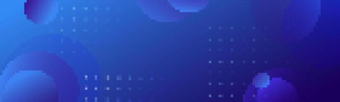 Abstract digital art with gradient and geometric shapes in blue and purple tones vector