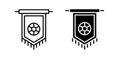 Banner Icon set. Symbol isolated white background. illustration. color editable. vector