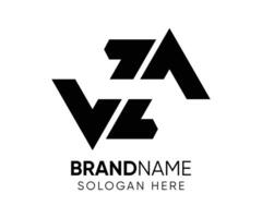 J A logo design creative j a logo design template vector