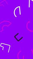 Seamless Pattern Abstract Animated Background video
