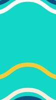 Minimal Hand Drawn Abstract Loop Background video