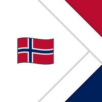 Norway Flag Abstract Background Design Template. Norway Independence Day Banner Social Media Post. Norway Cartoon vector