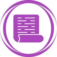 Page with Curl Vector Icon