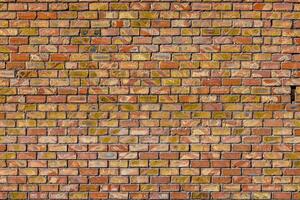 flat brick wall texture and background with diagonal bricks storage imprints photo