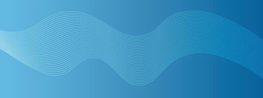 Abstract wavy line background or wavy pattern and stylish line art web background vector