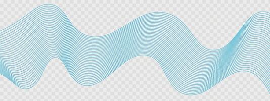 Abstract wavy line background or wavy pattern and stylish line art web background vector