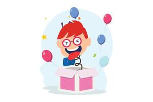 April Fools Flat Illustration Design vector