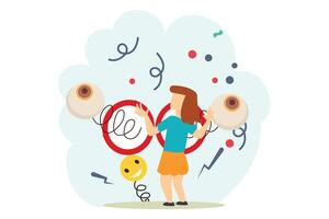 April Fools Flat Illustration Design vector