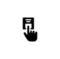 Identity icon set. Solid icon collection. illustration. Simple Set of ID and Verification Related Line Icons. vector