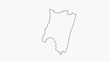 sketch map of Fianarantsoa in madagascar video
