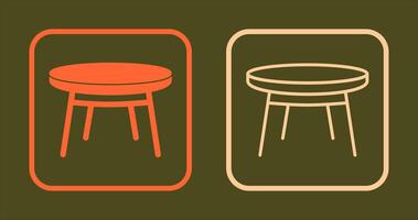 Small Table Icon vector