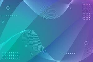 Abstract gradient background with geometric elements vector