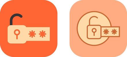 Passcode Lock Icon vector