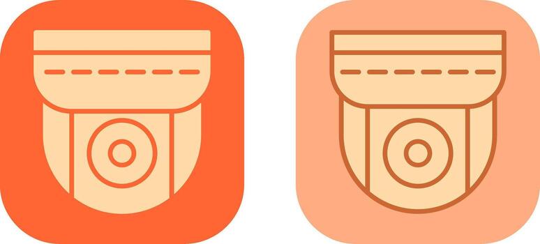 Security Camera Icon vector