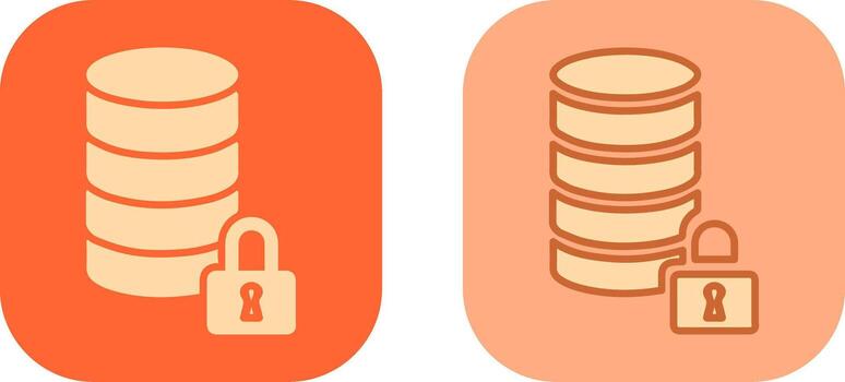 Encrypted Data Icon vector