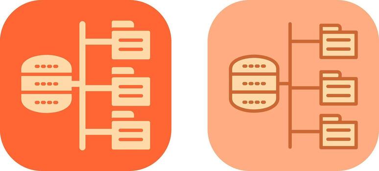 Data Structure Icon vector