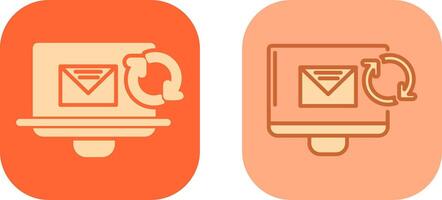 Refresh Mail Icon vector