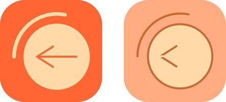 Back Button Icon vector