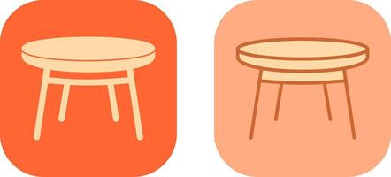 Small Table Icon vector