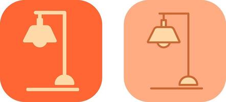 Lamps Stand Icon vector