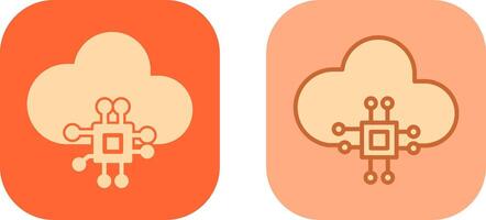 Cloud Computing Icon vector