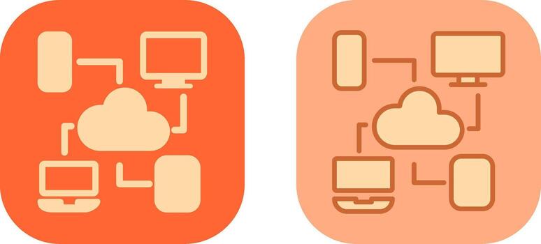 Cloud Computing Icon vector