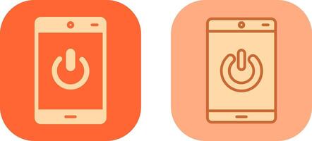 Power Button Icon vector