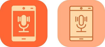 Voice Record Icon vector