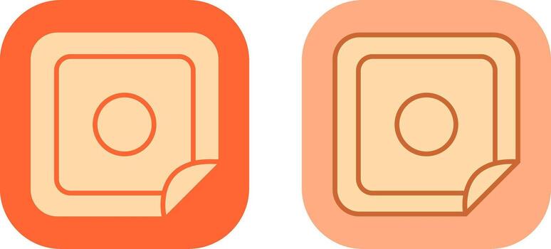 Nicotine Patch Icon vector