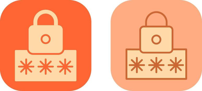 Pin Code Icon vector