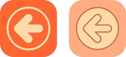 To Left Icon vector