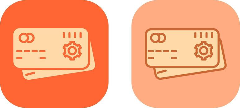 Payment Setting Icon vector